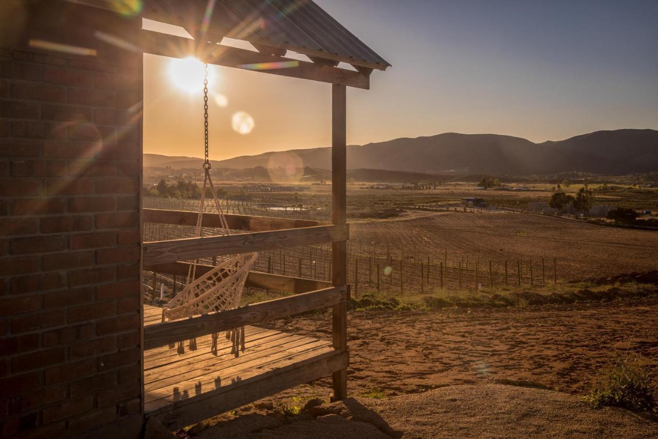 Don Tomas Vinedo Cabanas Valle de Guadalupe Exterior foto
