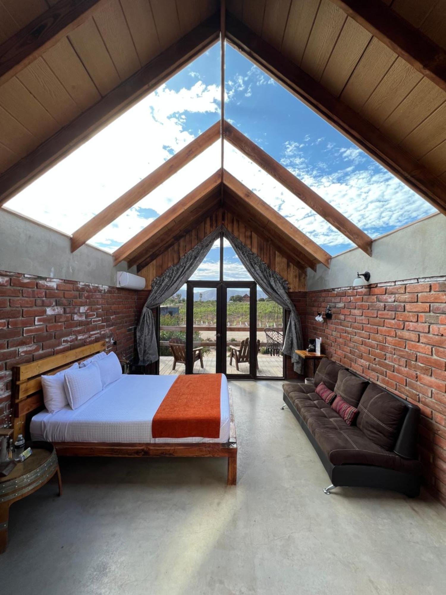 Don Tomas Vinedo Cabanas Valle de Guadalupe Exterior foto
