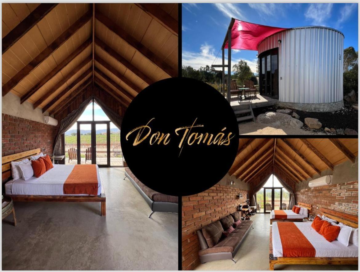 Don Tomas Vinedo Cabanas Valle de Guadalupe Exterior foto